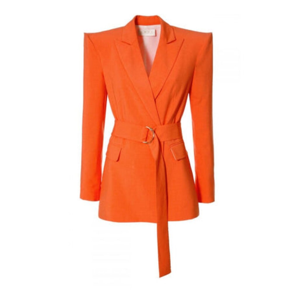Marina Tangerine Blazer - AGGI